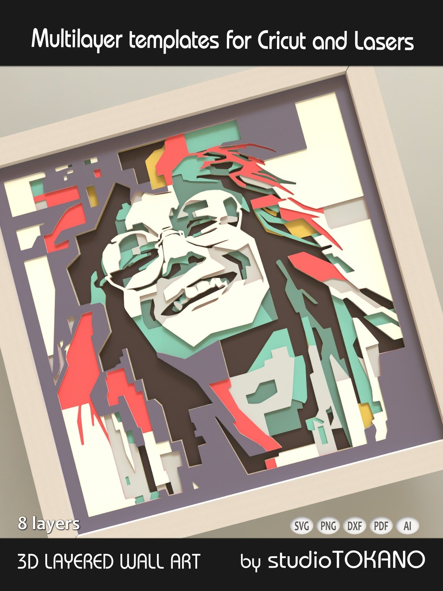 Janis Multi layered Shadowbox product image (2)