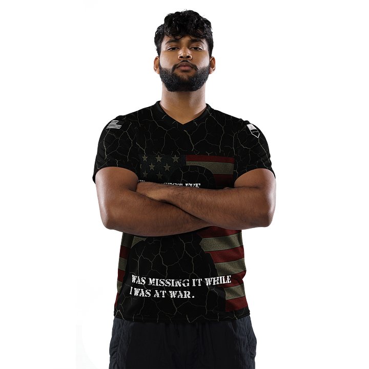 Cracking Under Patriotism Athletic Shirt product image (2)