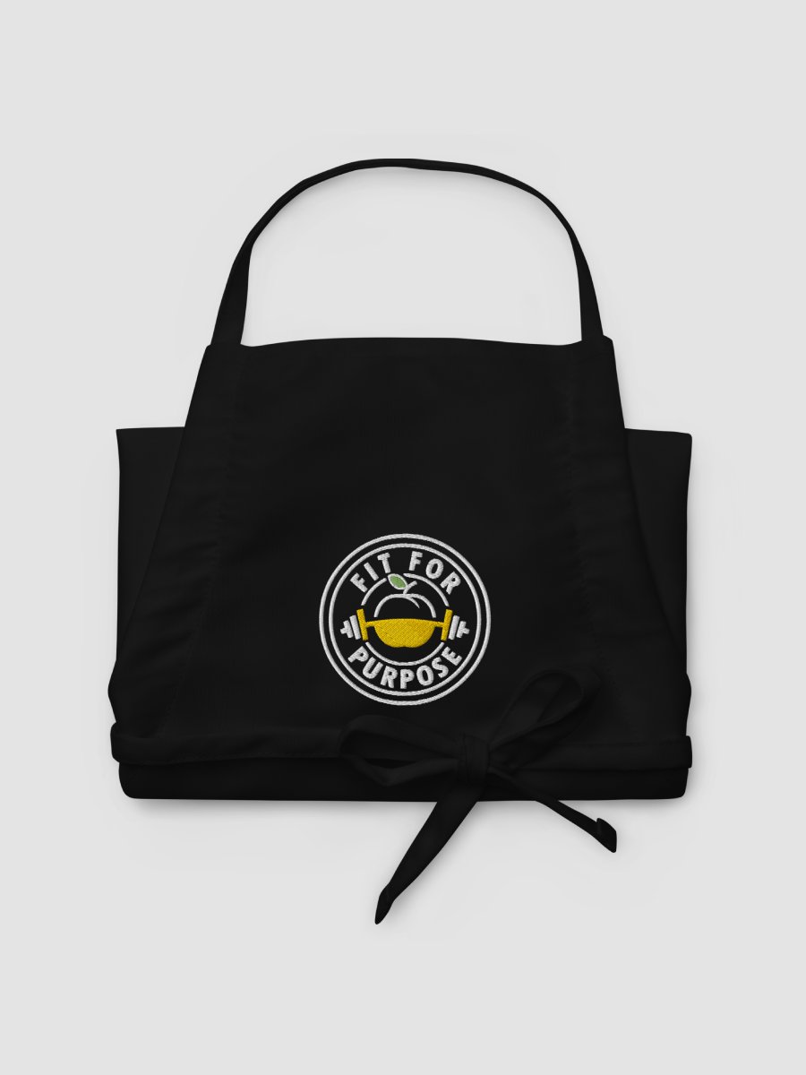 FitForFoodie Apron (Embroidered Logo, OSFA) product image (2)