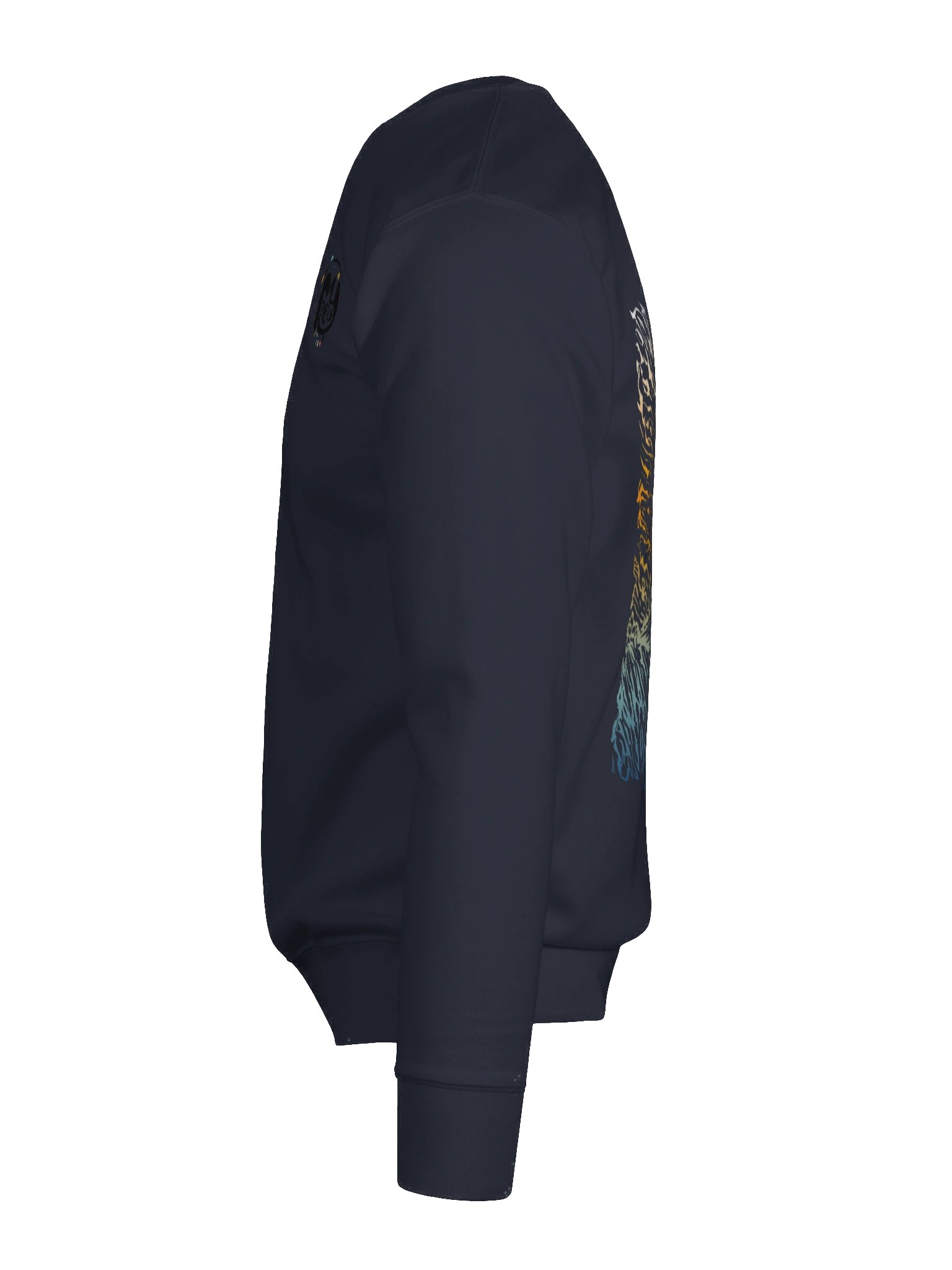 Níl aon tinteán mar do thinteán féin - Colour - SOL'S Eco Raglan HoodieCotton Heritage Premium Sweatshirt (Back Patch) product image (11)