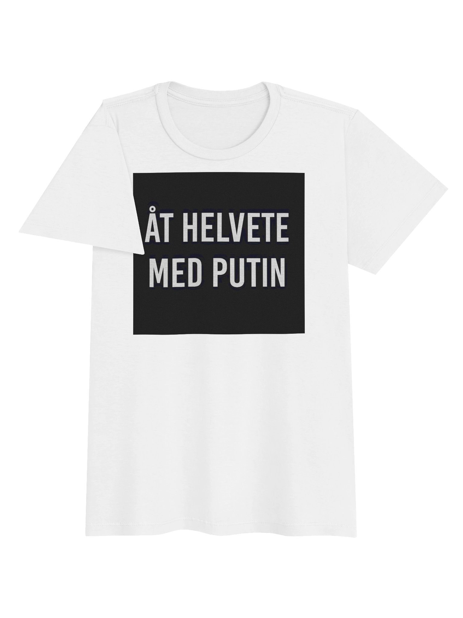 Åt helvete med Putin - Svart bakgrund (Dam T-shirt) product image (18)