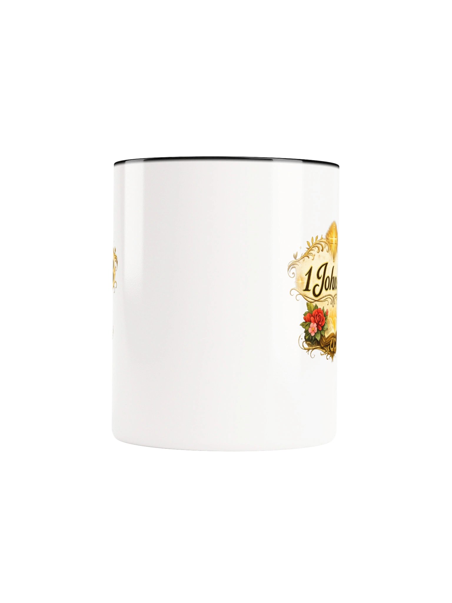 1 John 4:8 Bible Verse Christian Coffee Mug – Minimalist Scripture Faith Gift | Kingdom Life Co. product image (6)