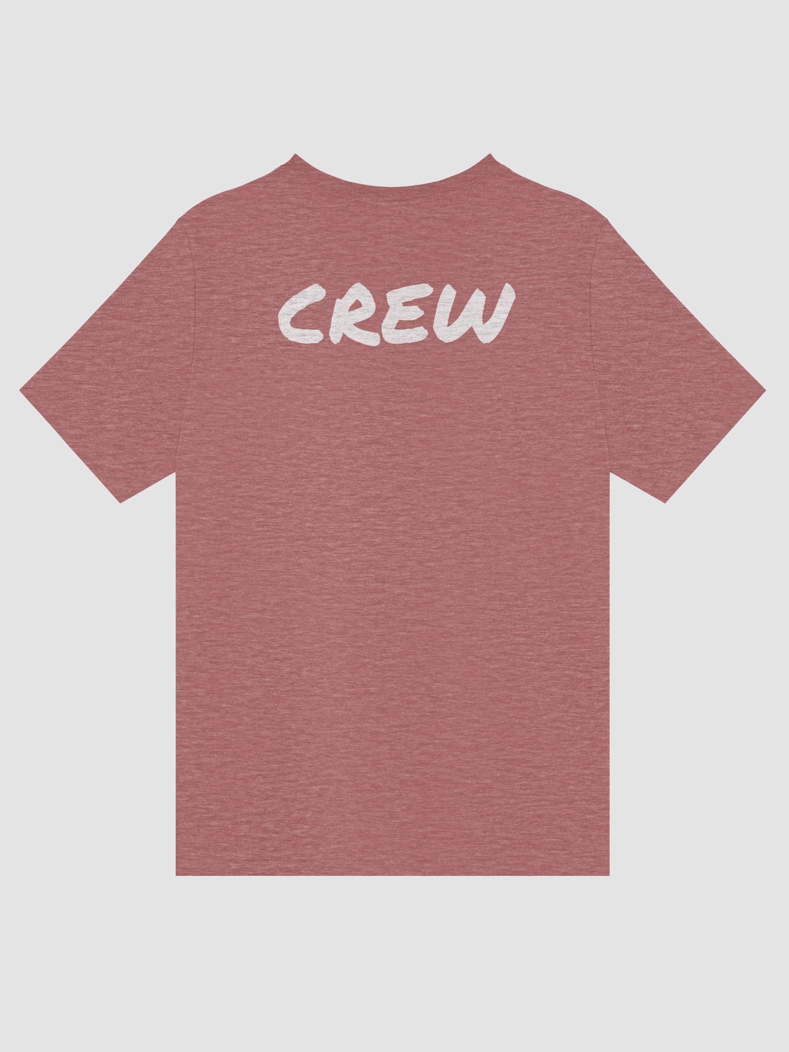 CREW - CU! T-Shirt (Women's Sizing V Neck) - White Printed Logo with CREW on the back product image (4)