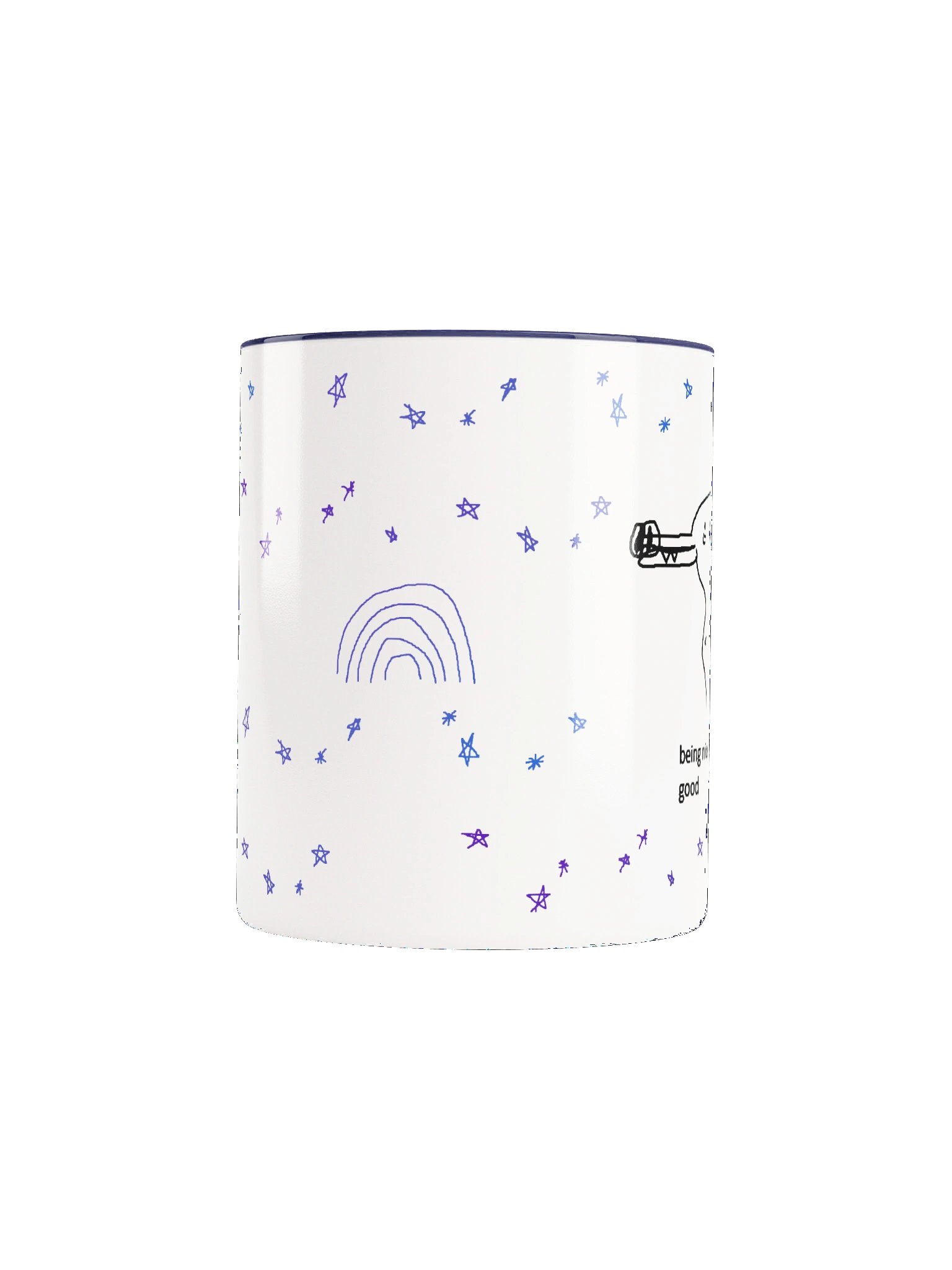 "being nice is good" dragon mug product image (20)