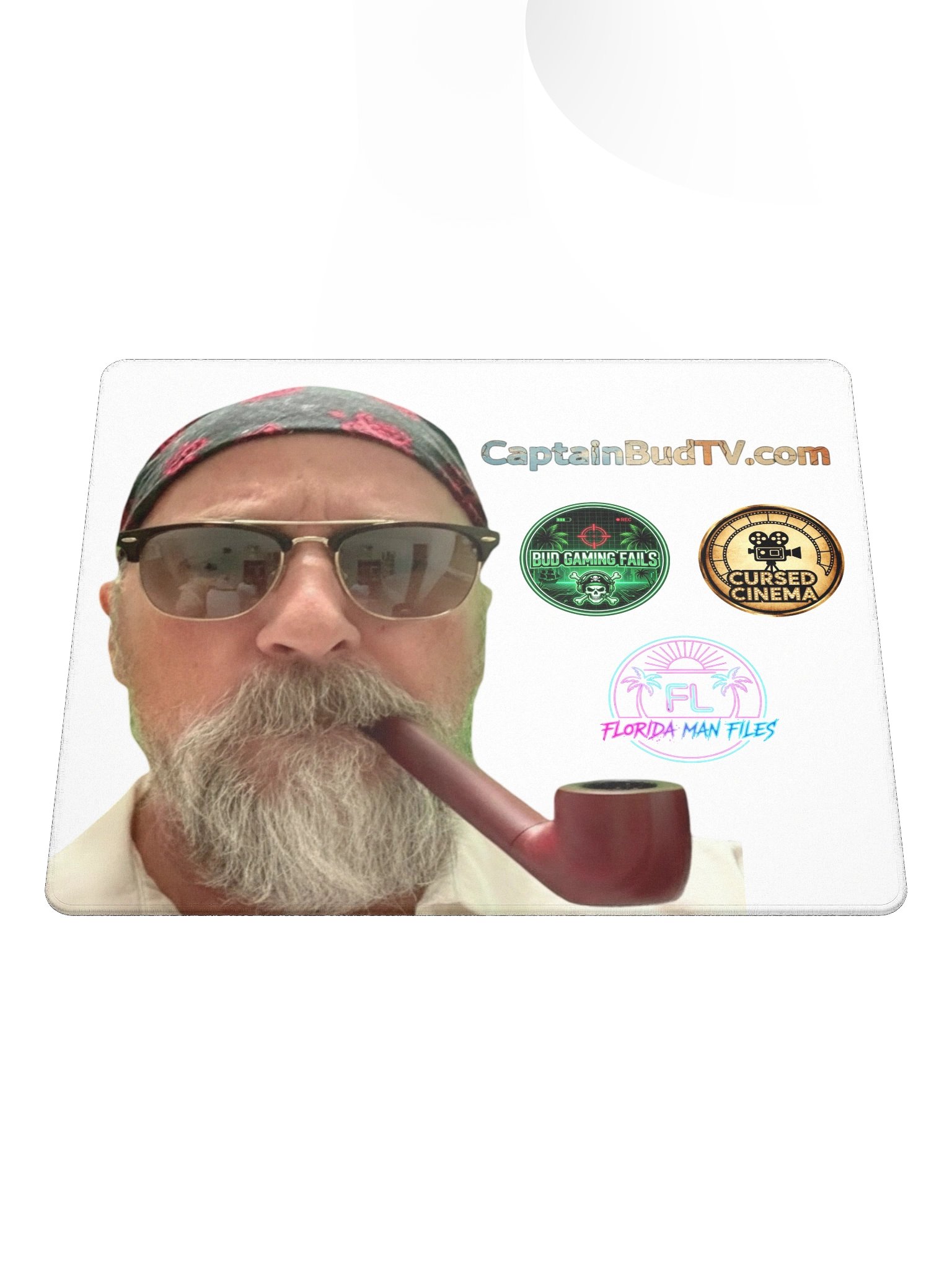 CaptainBudTV Mouse Pad product image (1)