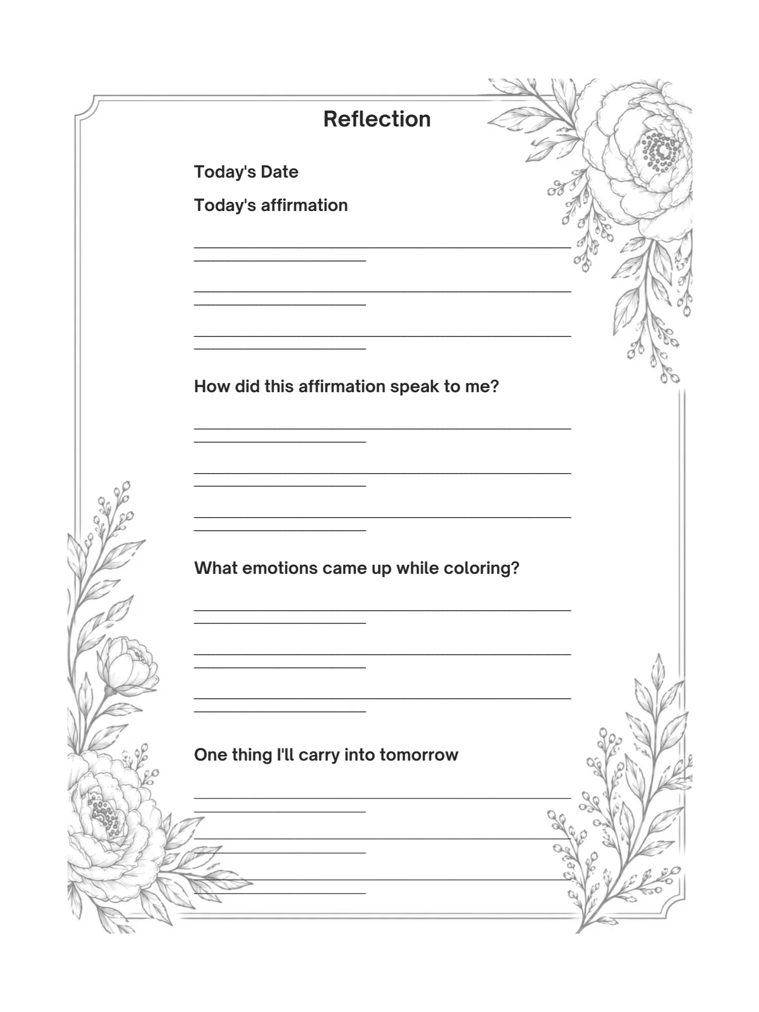 Becoming Her Every Day Coloring Book product image (5)