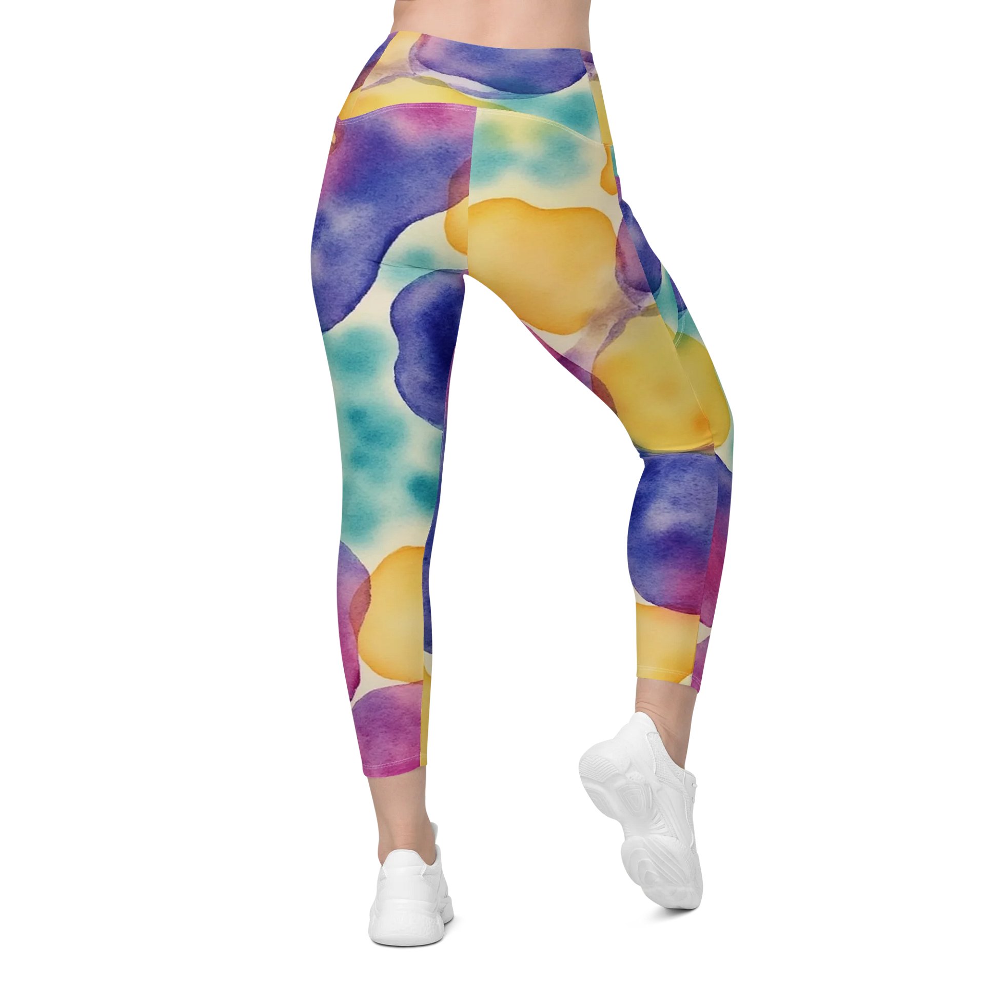 Barry Grady 'Blossom Breeze' Crossover Leggings product image (2)