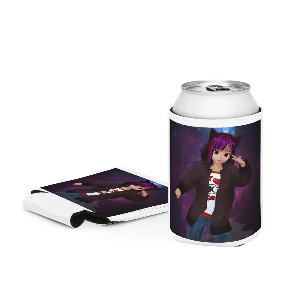 Cosmic Kitty Can Cooler product image (3)