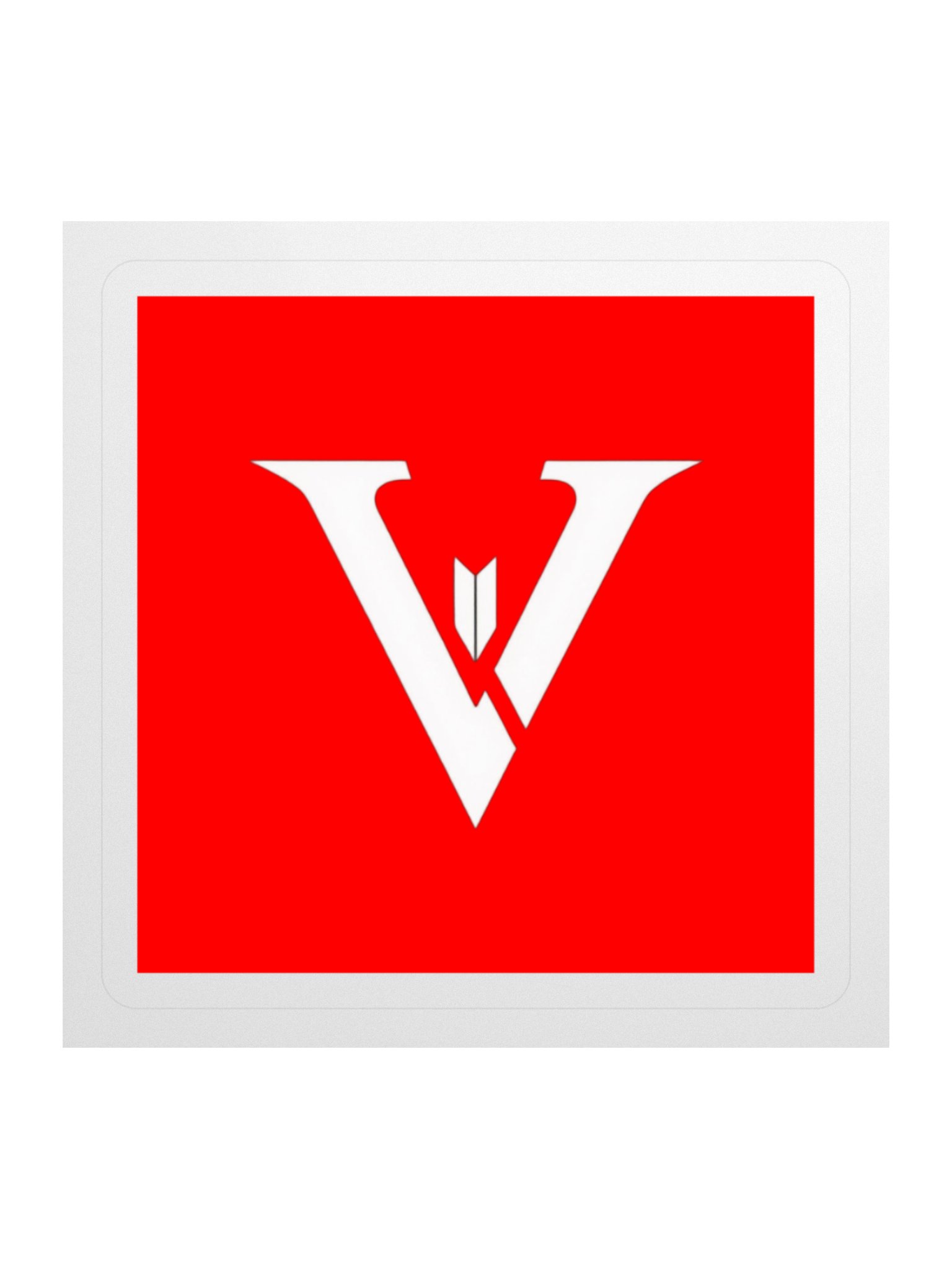 Vibrant V Arrow Stickers product image (3)