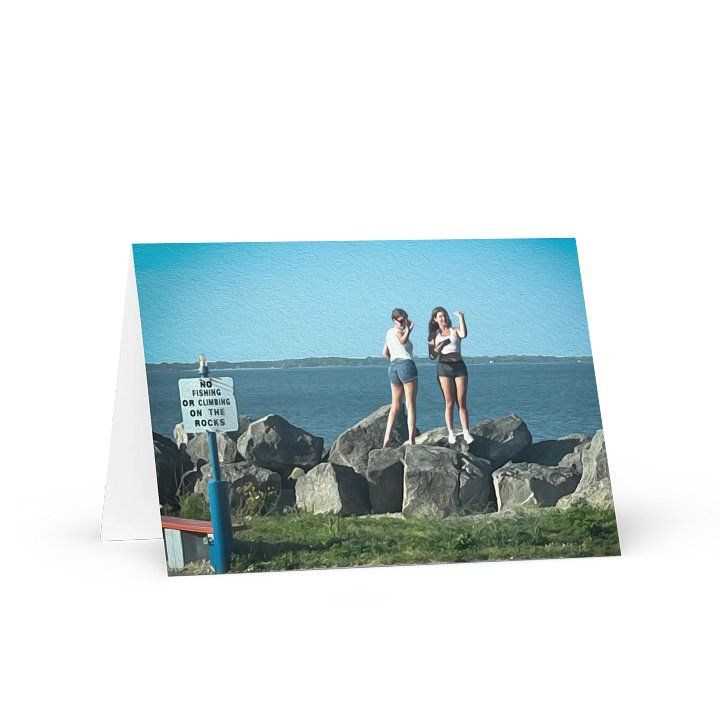 Rocky Gestures Greeting Card product image (1)
