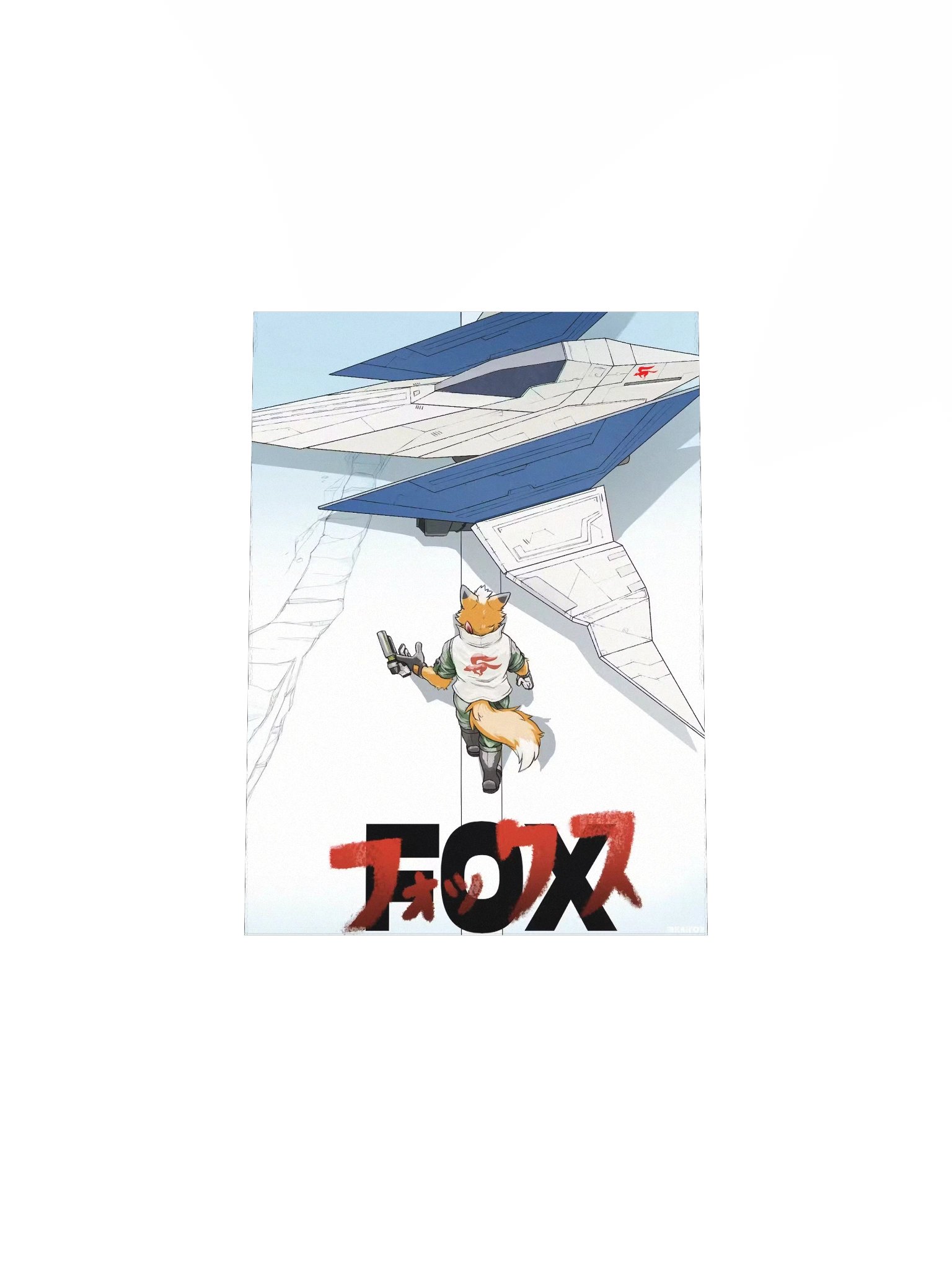 Star Fox Akira Crossover Poster (Smallest) product image (4)