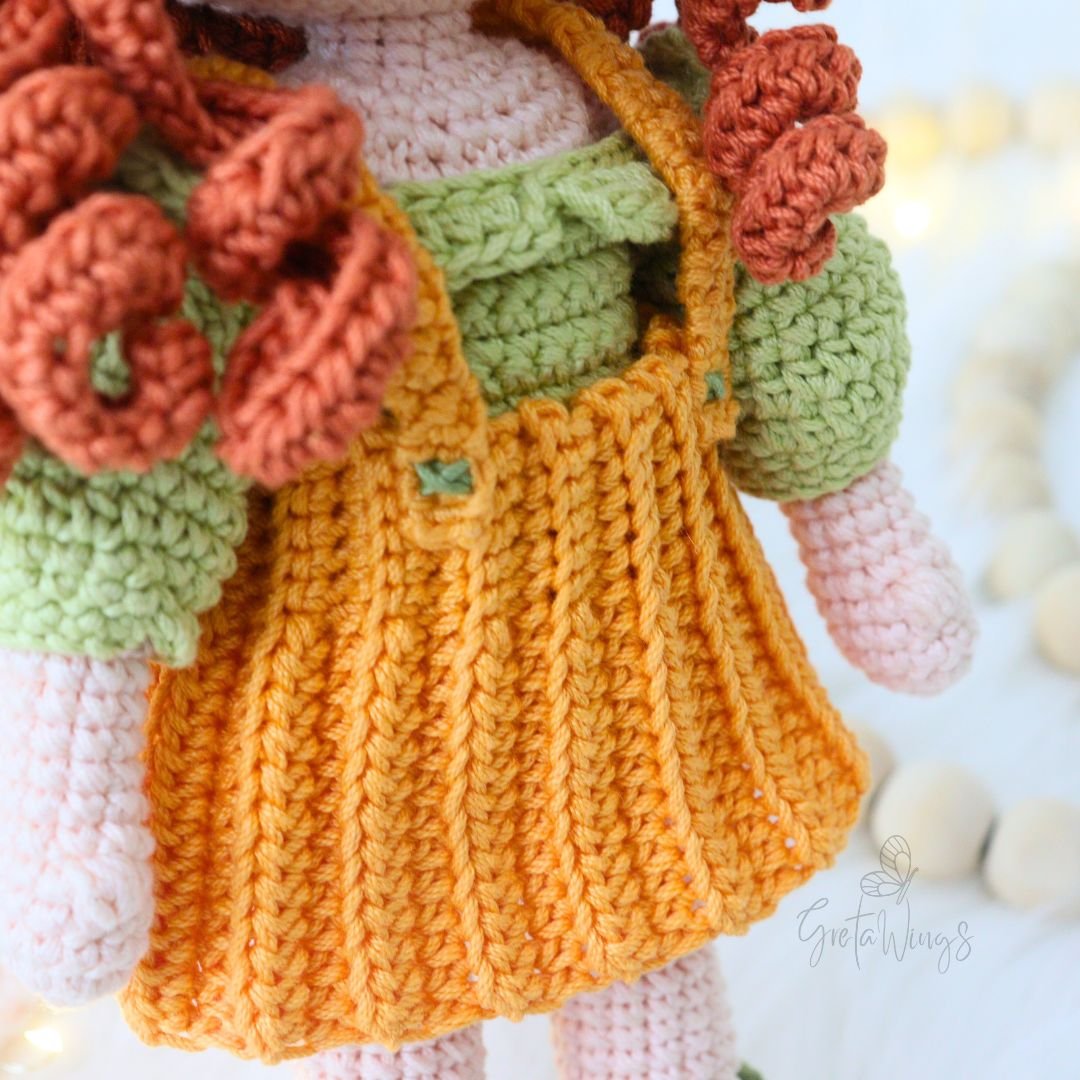 Doll Amber Autumn Pattern Amigurumi (Digital download) product image (10)