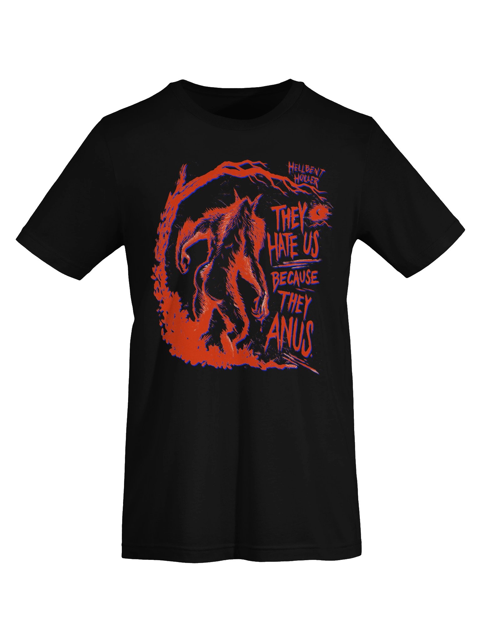 Hate Us Werewolf Tee product image (28)