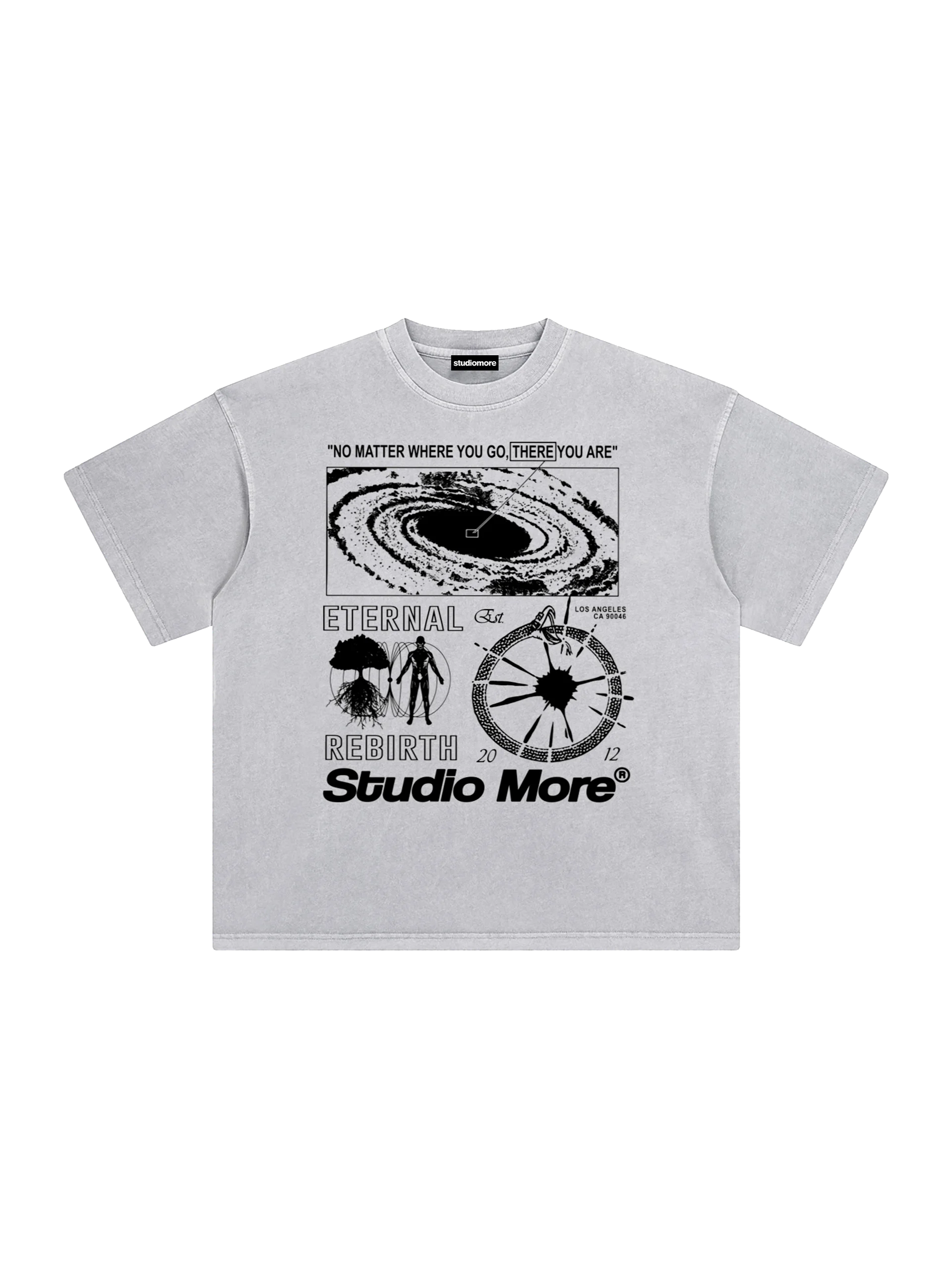 Eternal Rebirth Enzyme Washed T-Shirt product image (1)