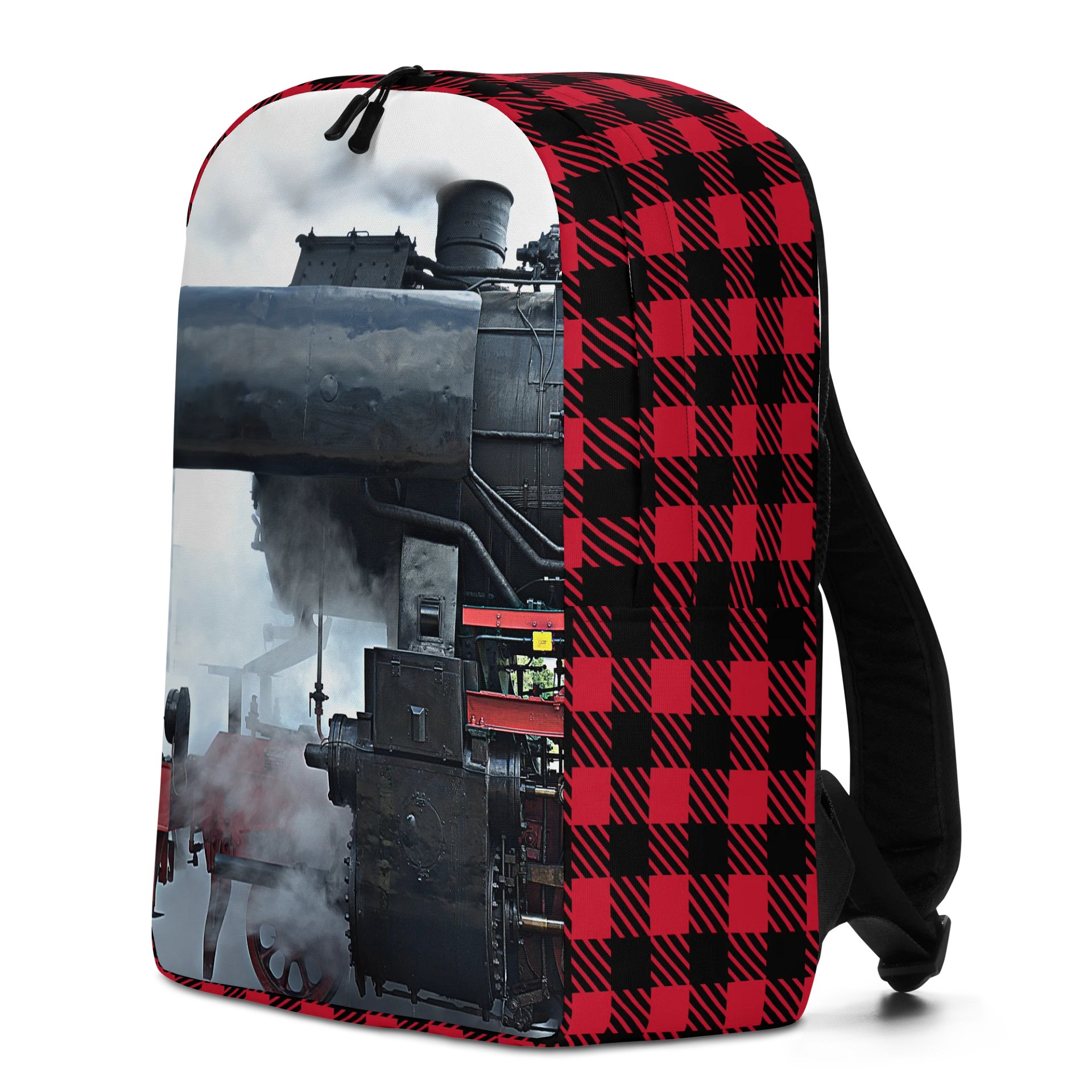 Design-backpack - Steam locomotive cutout (Light-colored Design) product image (4)