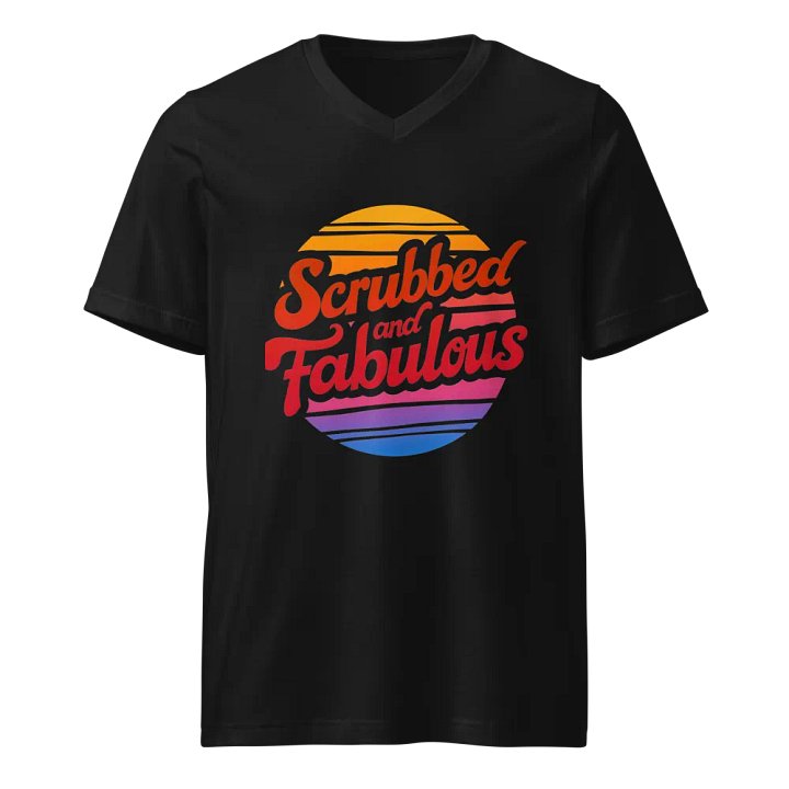 Sunset Scrubbed V-Neck Tee product image (1)