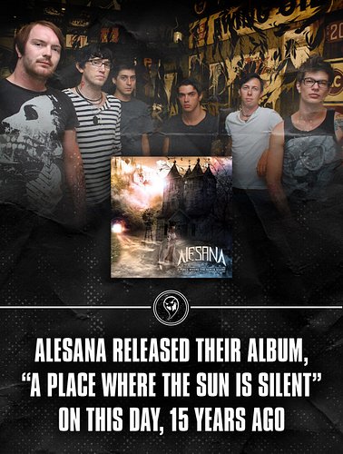Alesana released their album, “A Place Where the Sun Is Silent,” on this day 15 years ago. Including fan favorites like “A Fo...