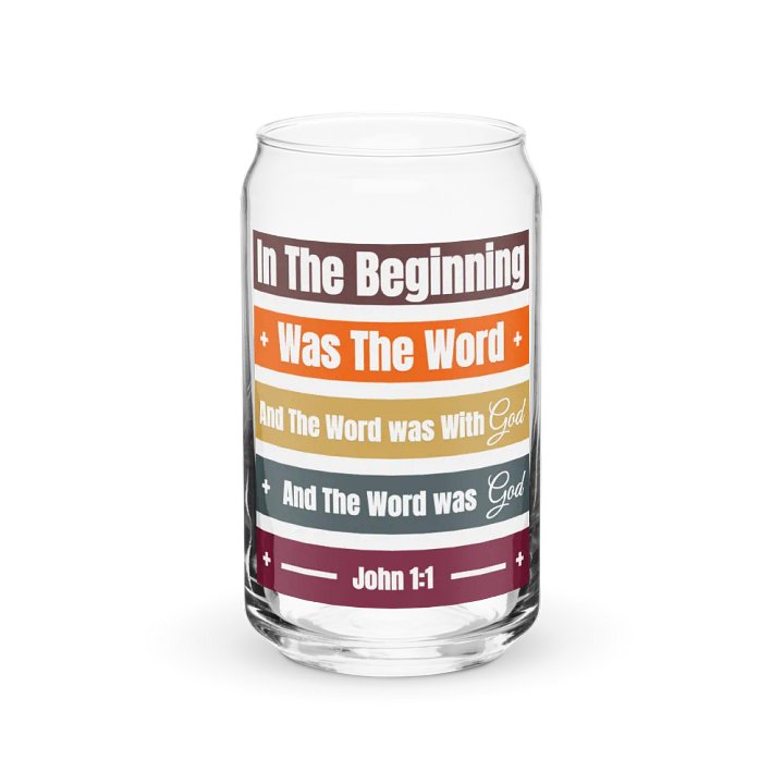 Divine Word Can-Shaped Glass product image (2)