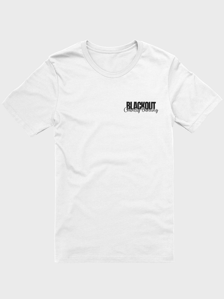 White Dance 'til you Blackout (Bella+Canvas) product image (1)