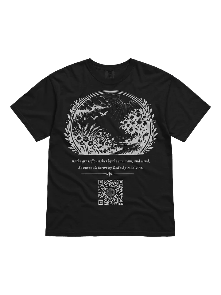 Growing and Flourishing (White on Black/Color) product image (1)