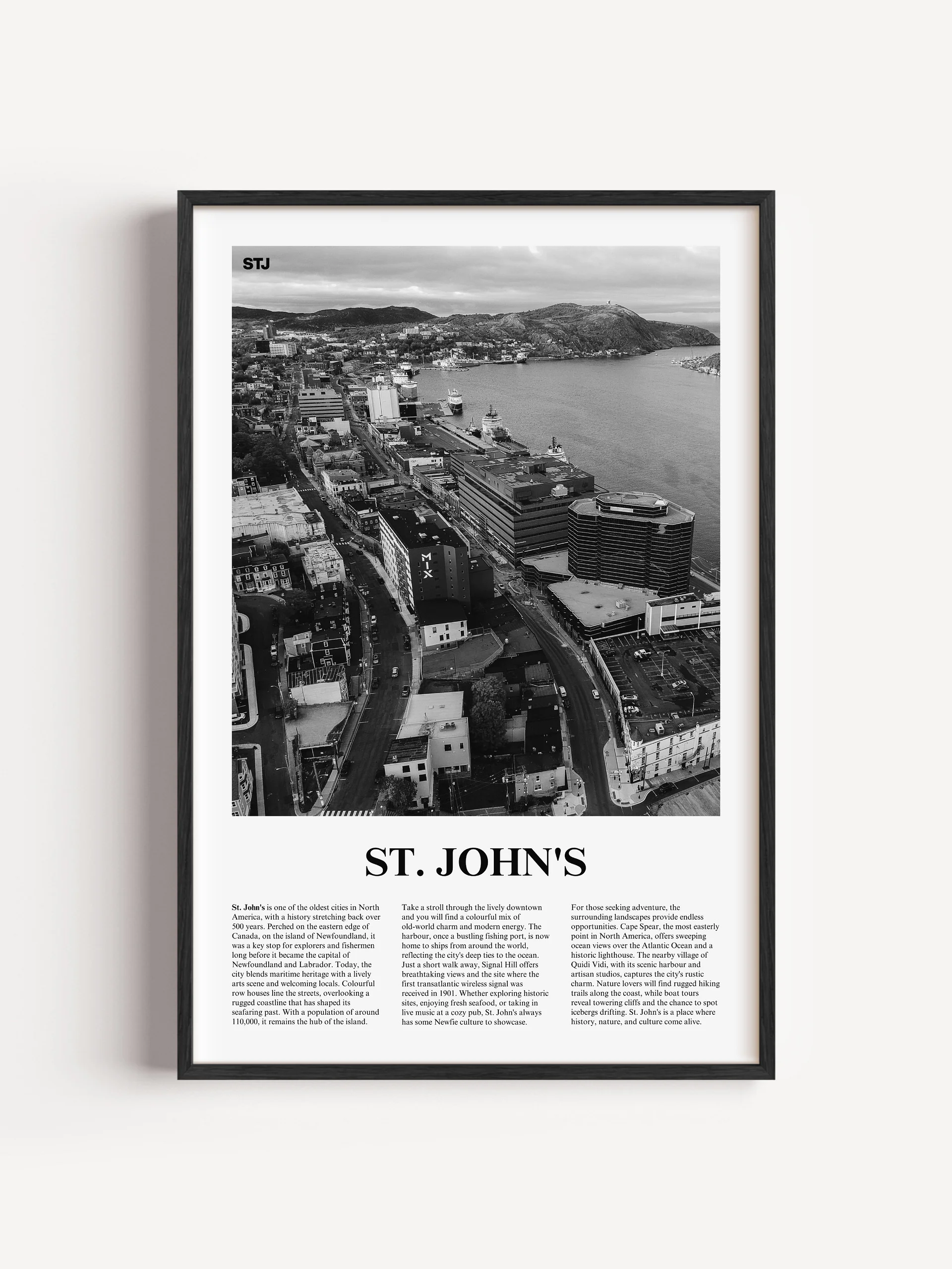 St. John's 01 Newspaper Poster product image (1)