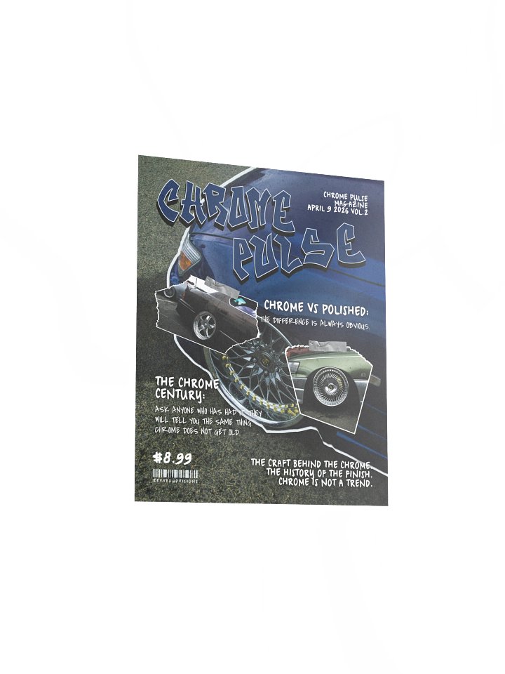 Chrome Pulse - Concept Cover Print product image (1)
