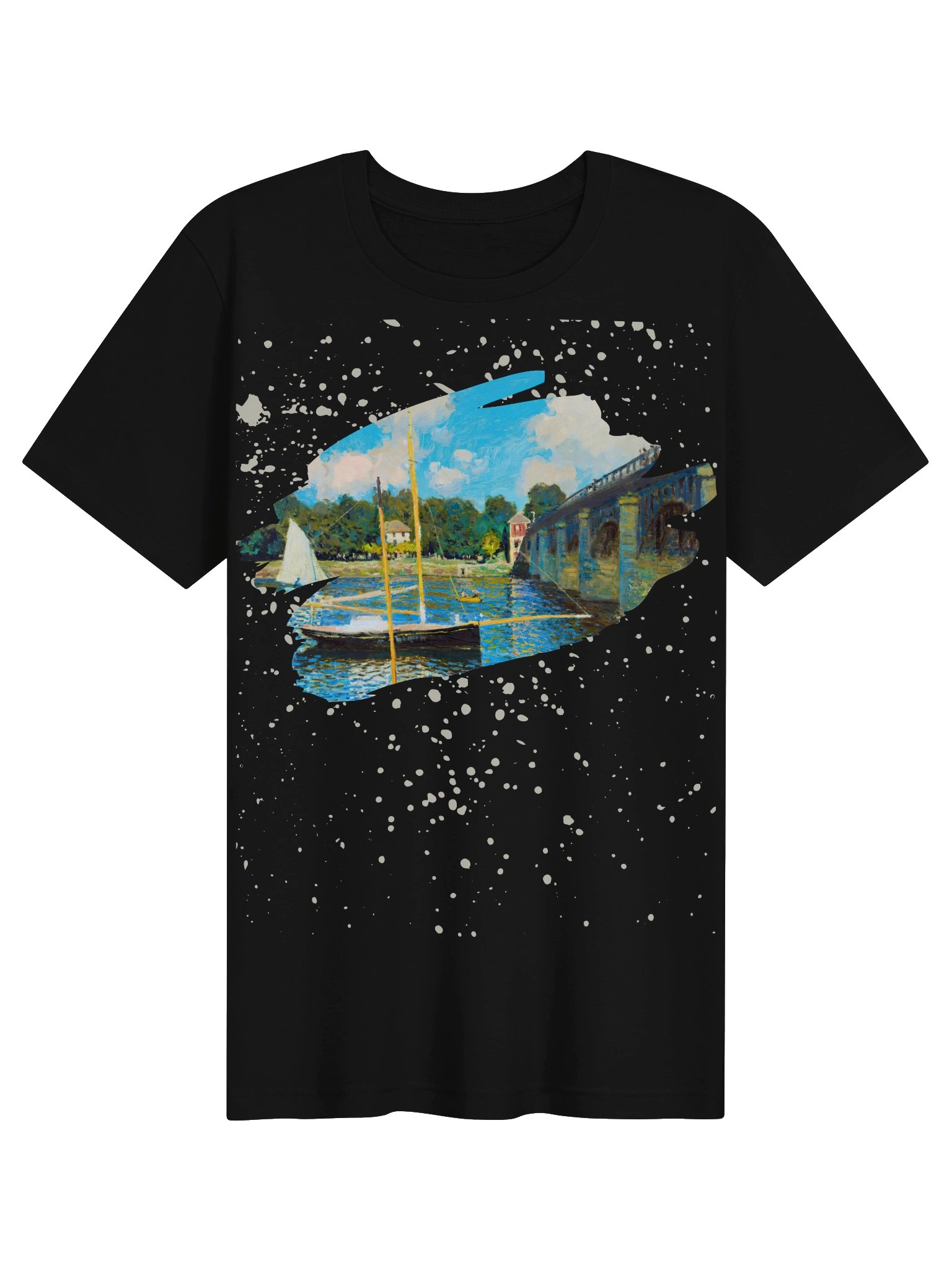 The Bridge at Argenteuil (Claude Monet) T-Shirt product image (3)