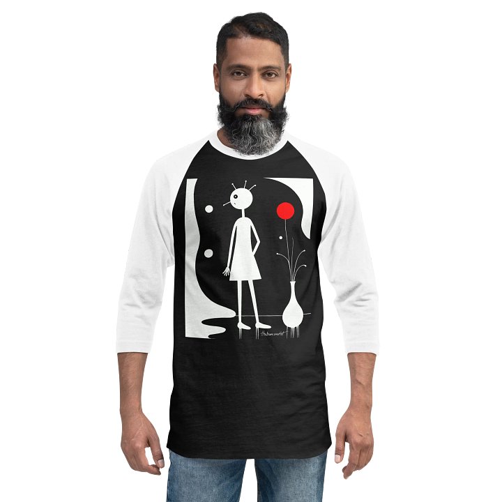 Tultex Fine Jersey Raglan Tee product image (1)