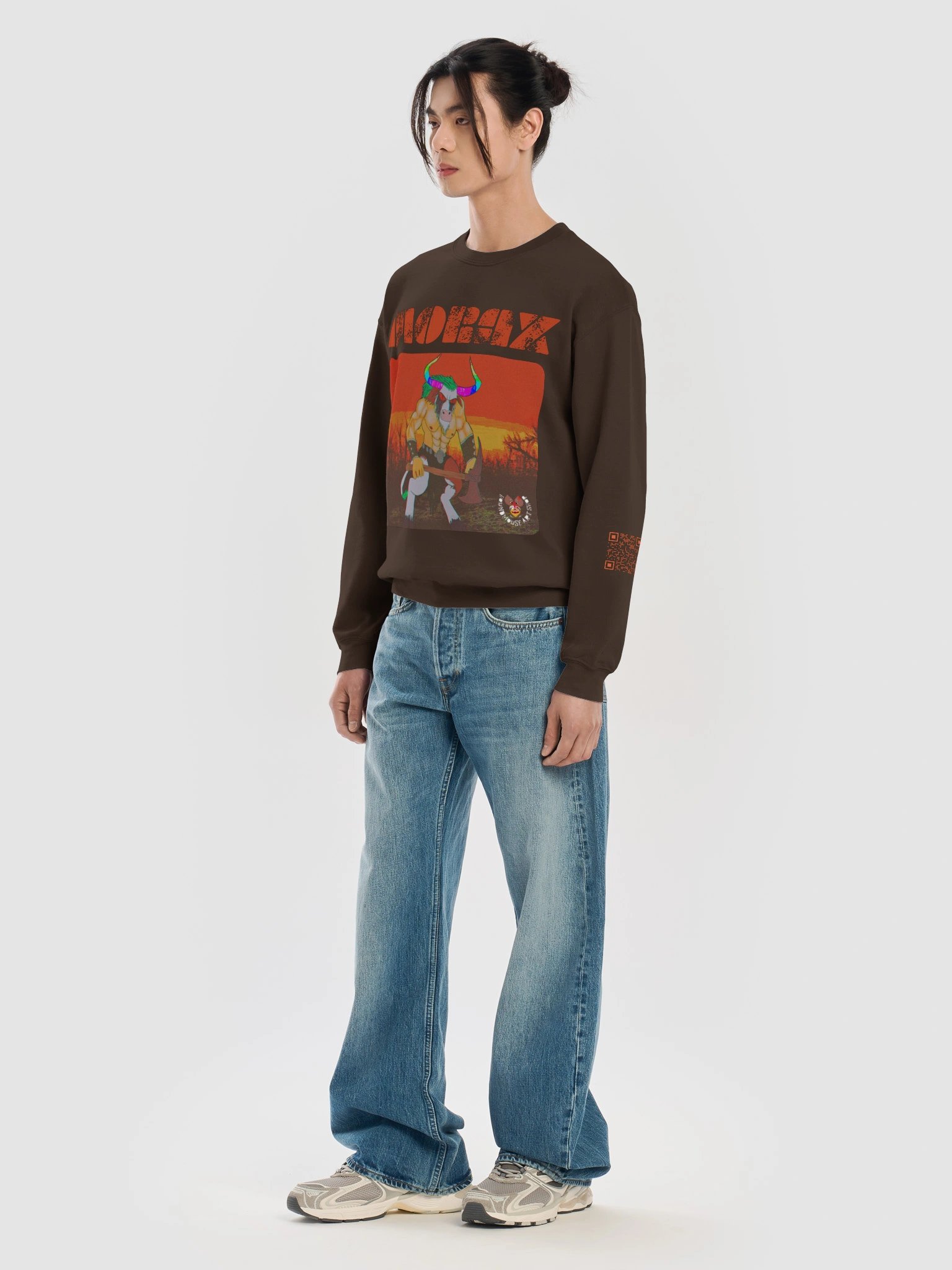 Morax Horned Warrior Sweatshirt product image (55)