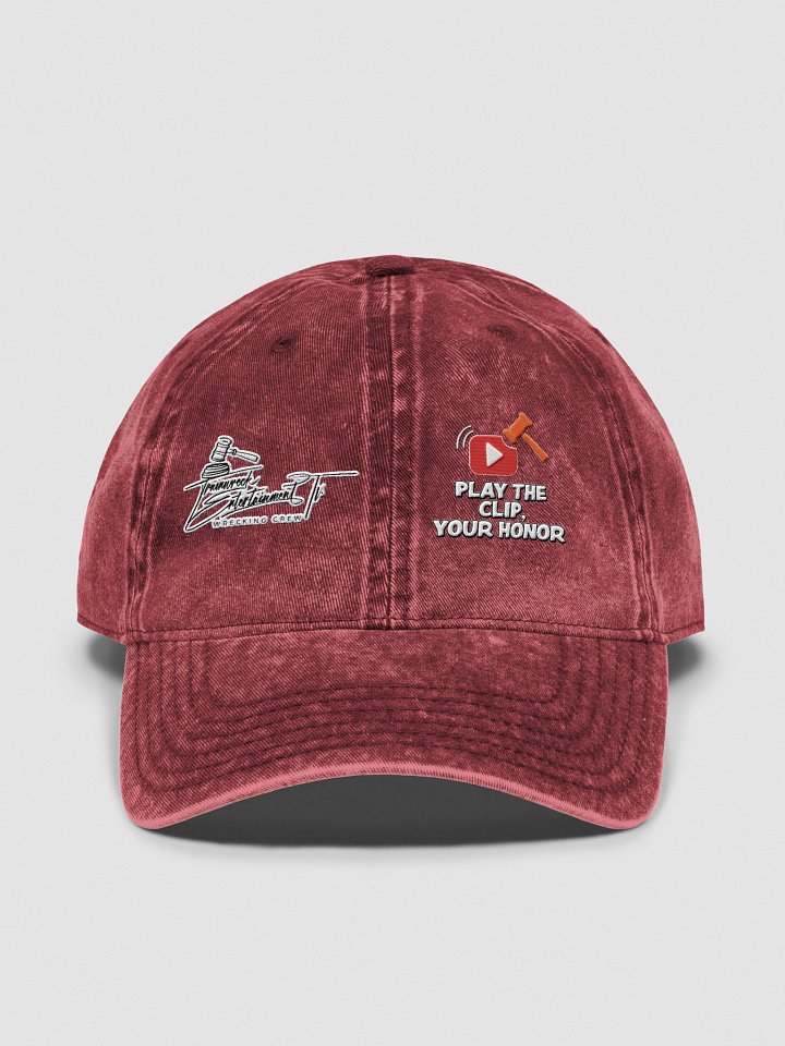 Play the Clip, Your Honor - Vintage Wash Dad Hat product image (1)