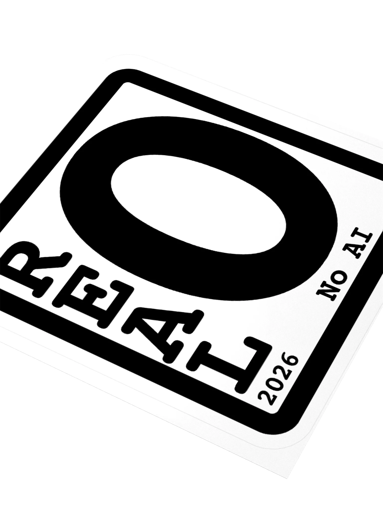 REAL 0 Sticker product image (3)