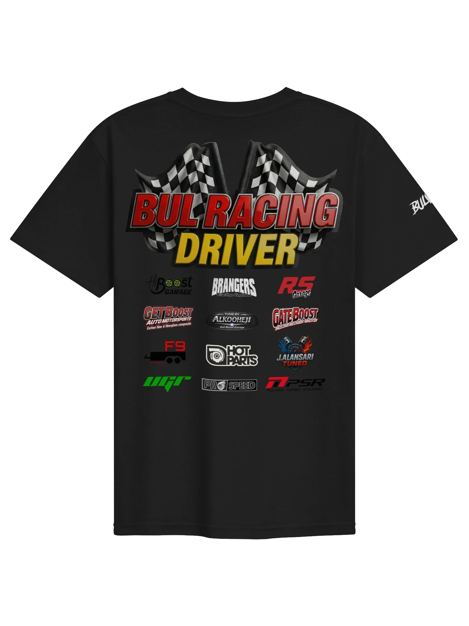 BULRACING driver -Dyed Heavyweight T-Shirt Team - 7AFbxsTeKfQ