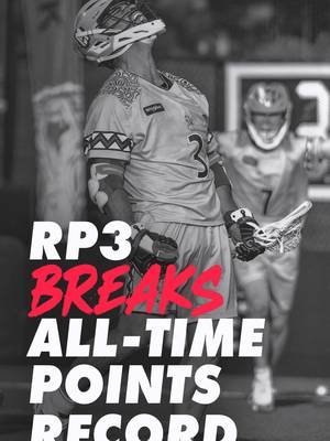 RP3 has broken the all-time points record! Congrats to Rob. Not bad for a kid that wasn't even supposed to make it this far.