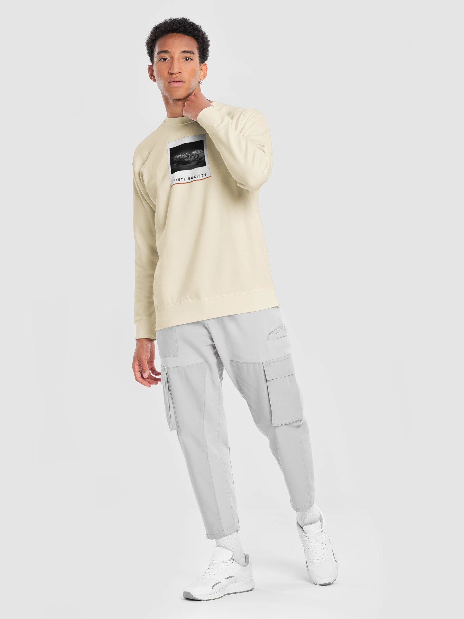 PISTE SOCIETY Mountain Panel Sweatshirt product image (25)