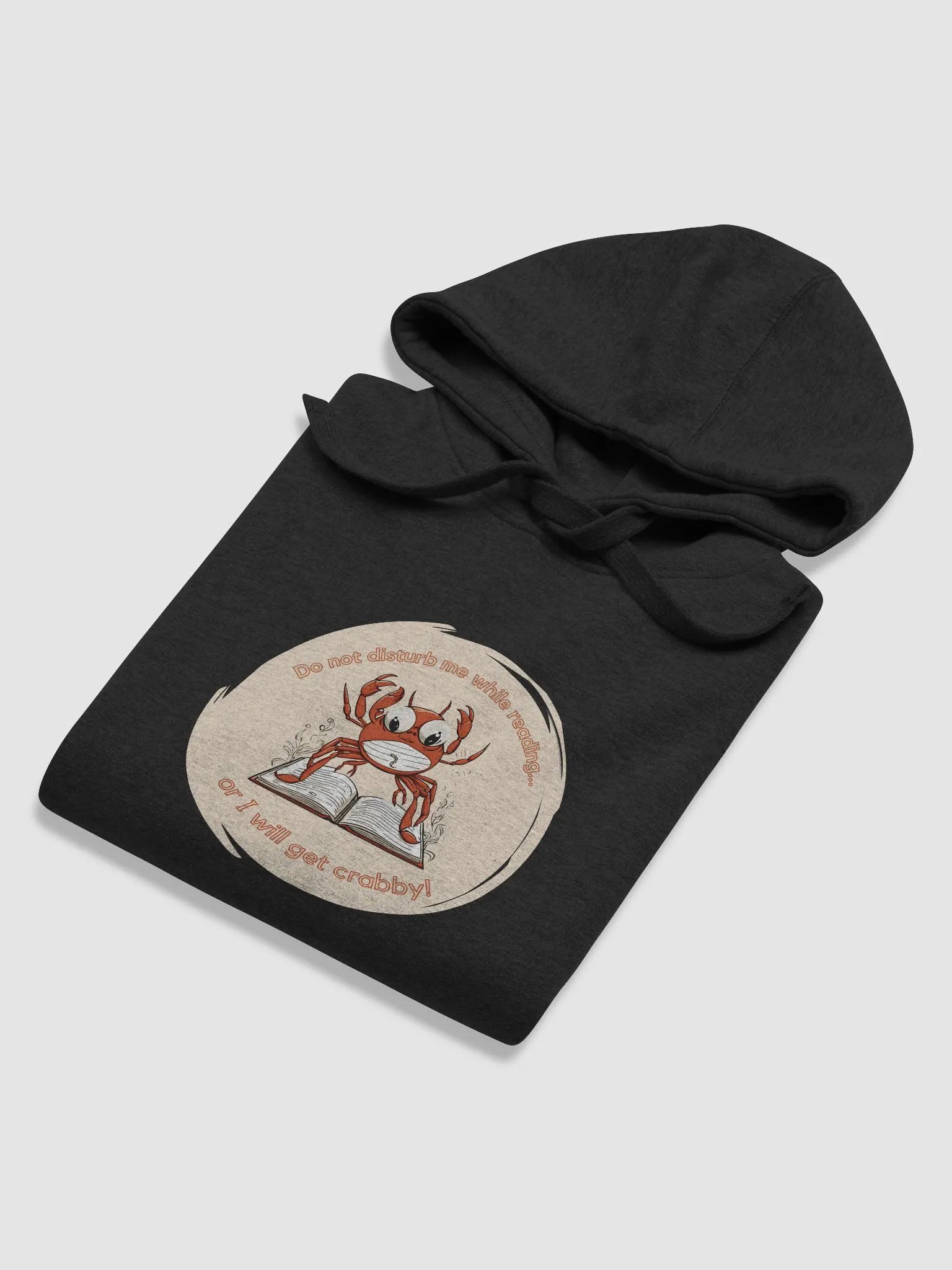 Do Not Disturb Me While Reading Crab Hoodie product image (52)