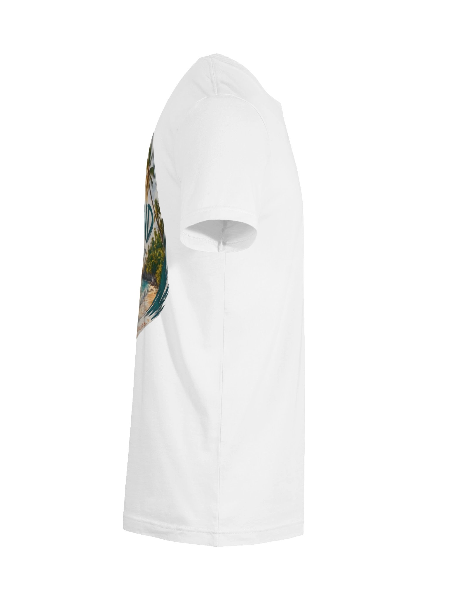 Island State of Mind Tropical Escape Tee - White product image (10)