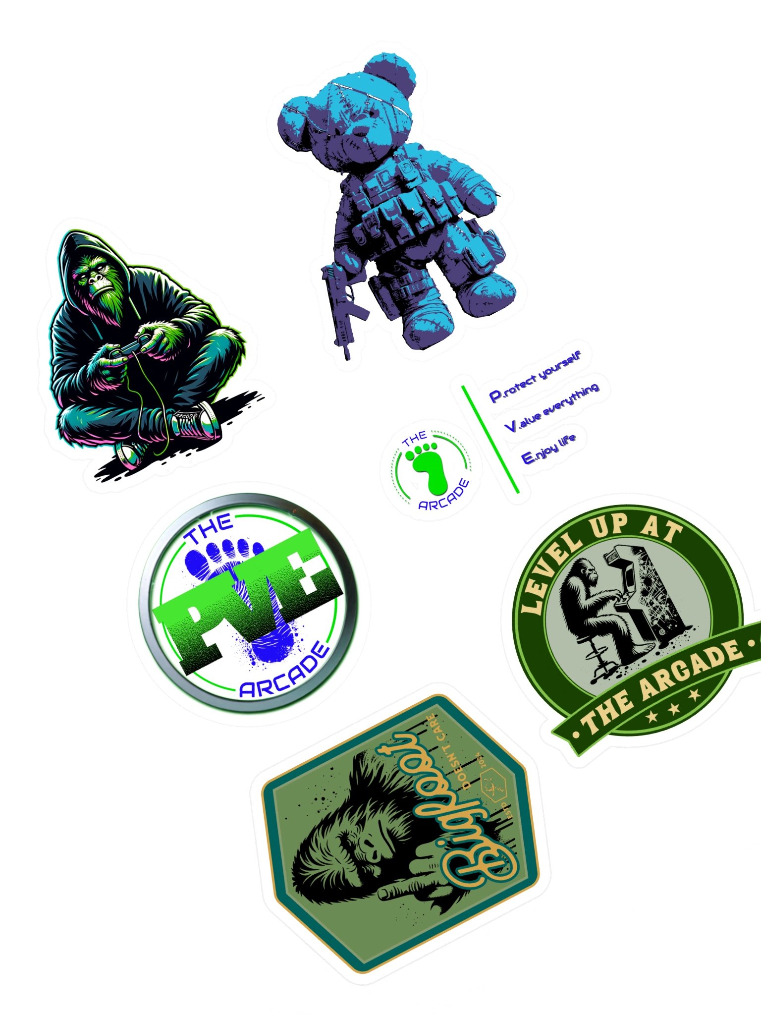 ARCADE Sticker Sheet Collection product image (1)