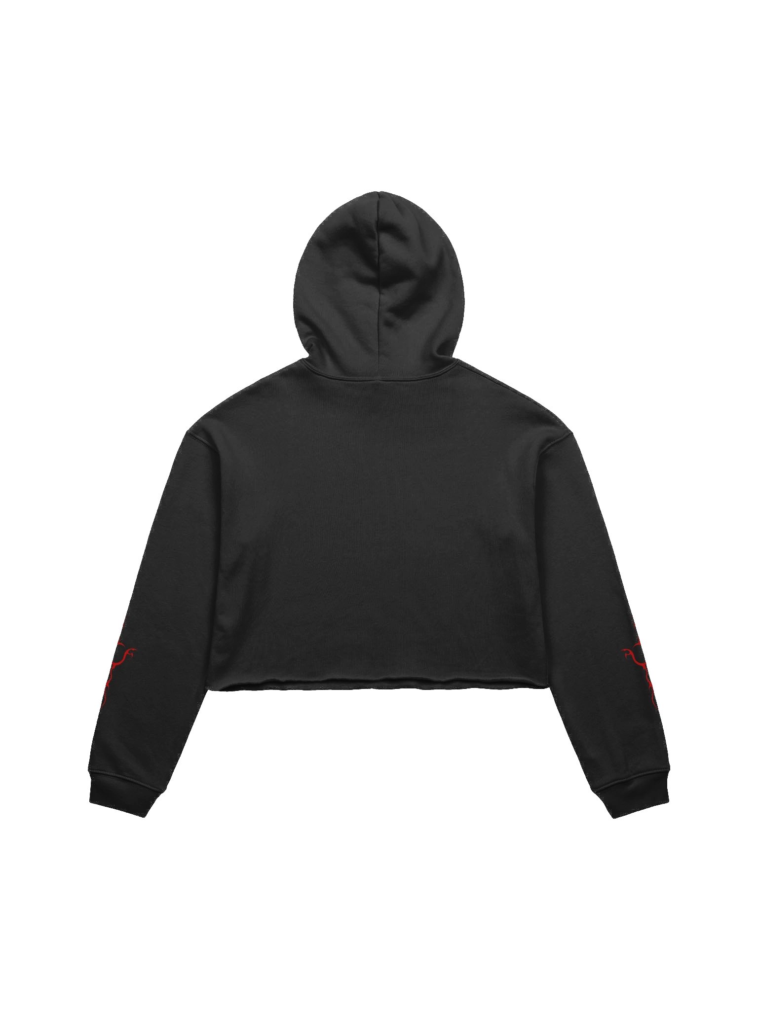 Inferno Heart Cropped Hoodie product image (2)