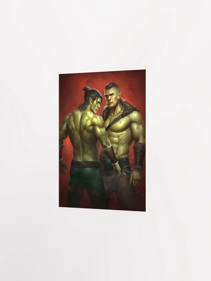 Killik and Ulfarr Art Print, by Skadior Art product image (2)