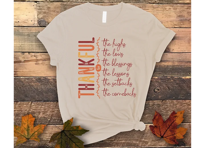 Thankful Reflections T-Shirt product image (1)