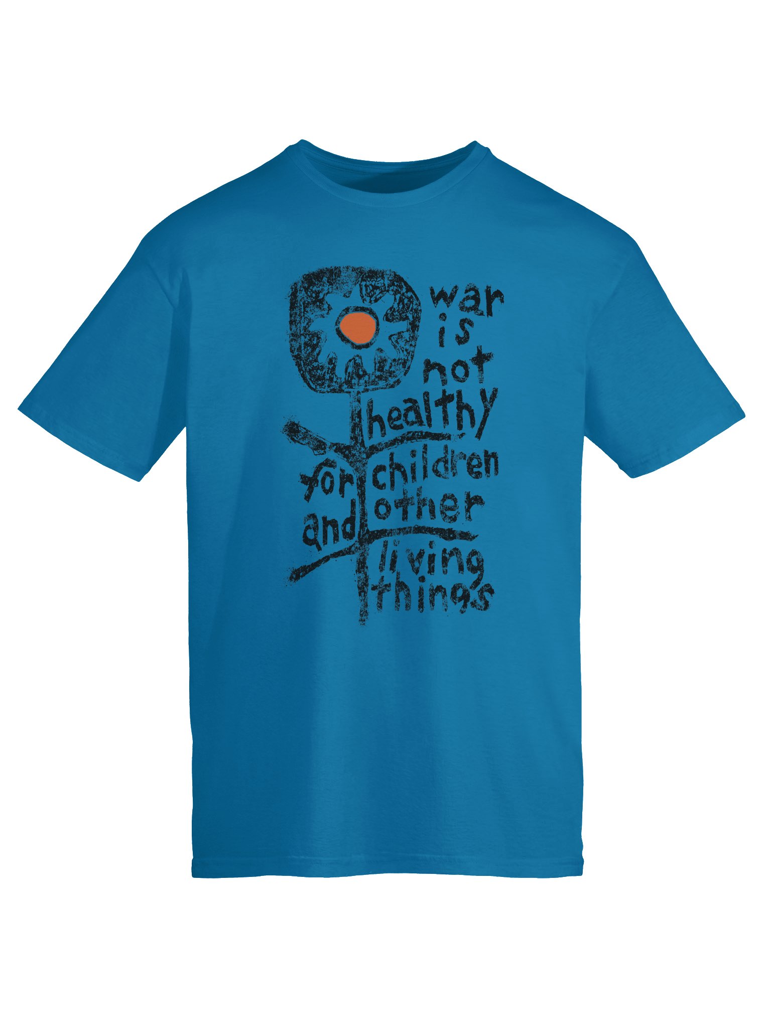 War is not healthy for children Gildan 64000 T-Shirt product image (20)