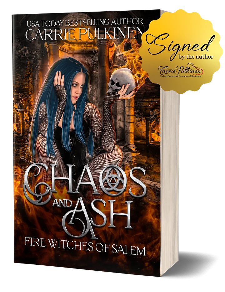 Chaos and Ash Signed Paperback product image (1)