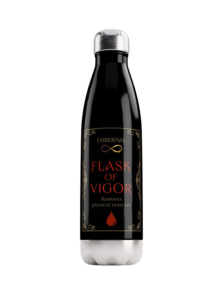 Flask of Vigor - Stainless Steel Water Bottle 17oz product image (1)