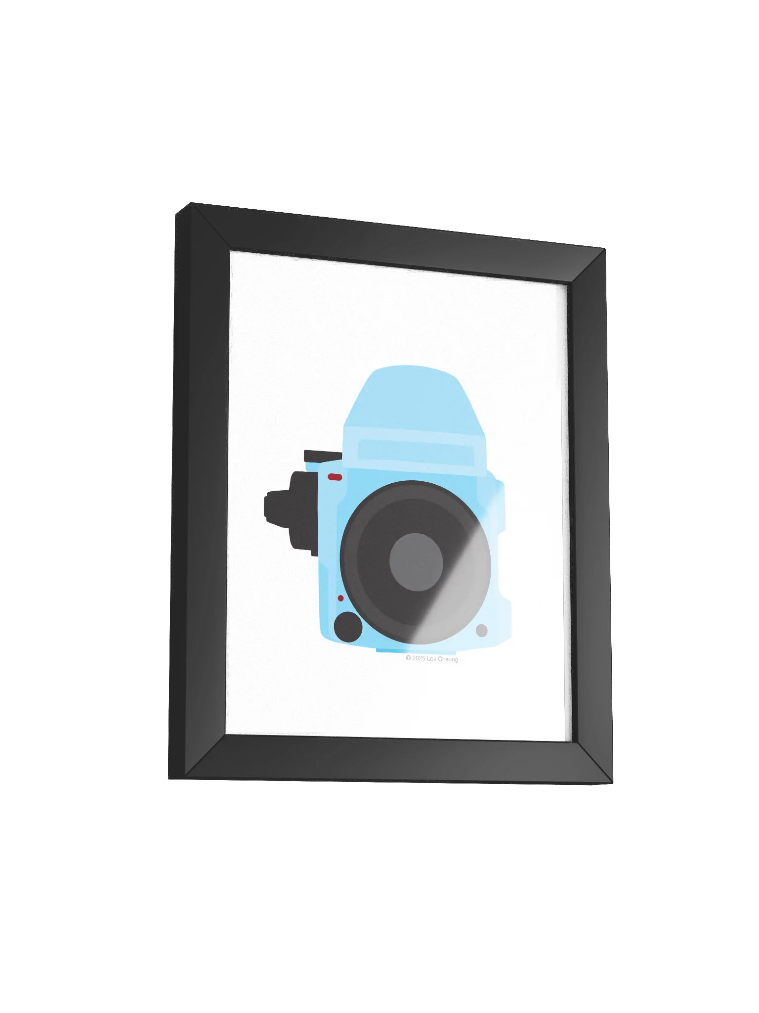 M 645 Blue - Framed Poster product image (29)