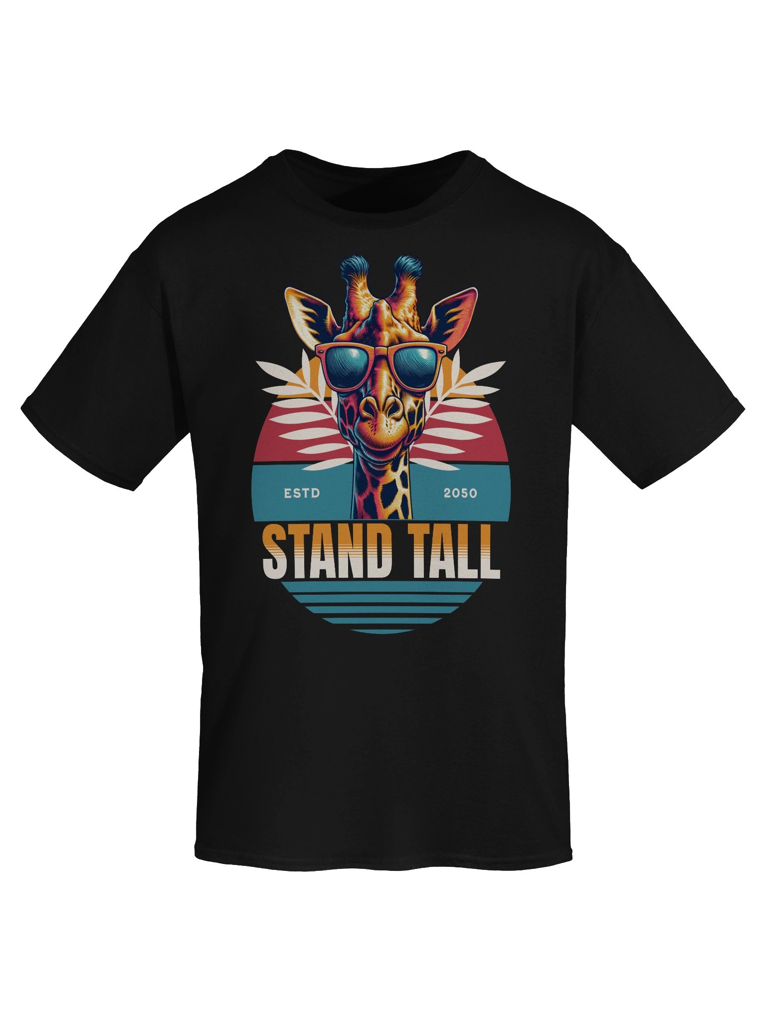 Y2K Inspired Stand Tall Giraffe T-Shirt for Summer Wear product image (56)