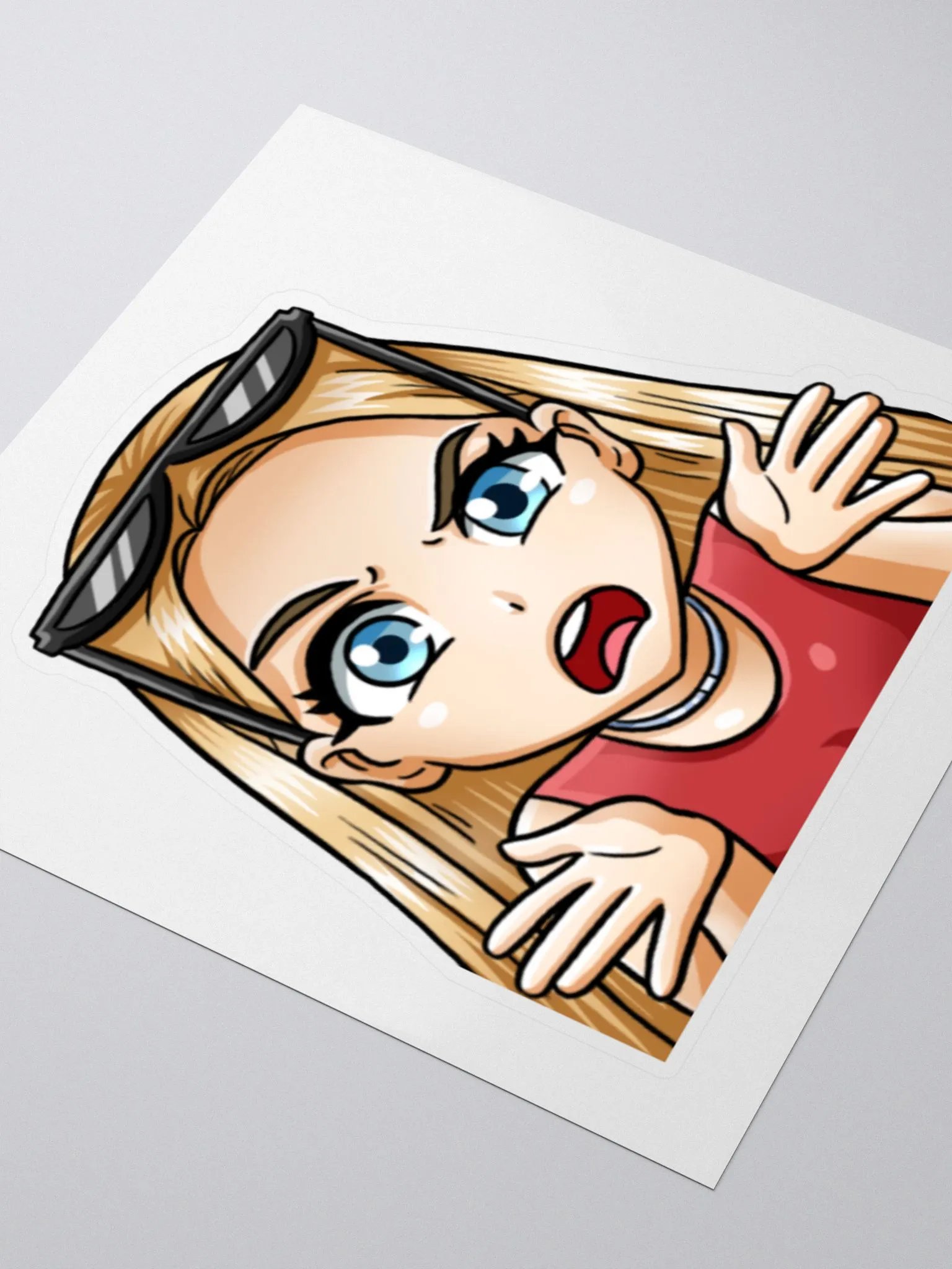 Fleur WTF Emote Sticker product image (3)