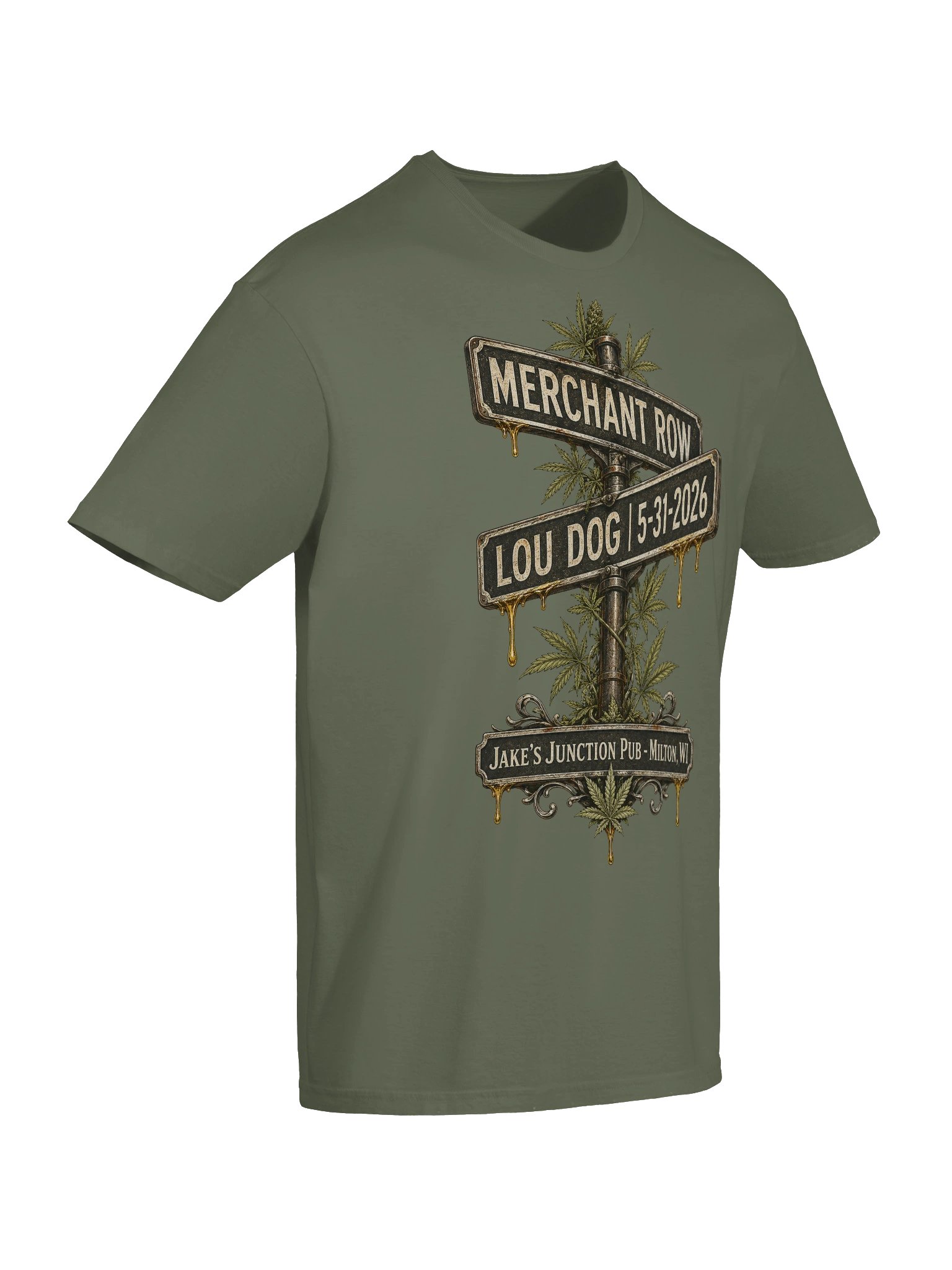 Merchant Row Lou Dog Street Sign Tee product image (6)