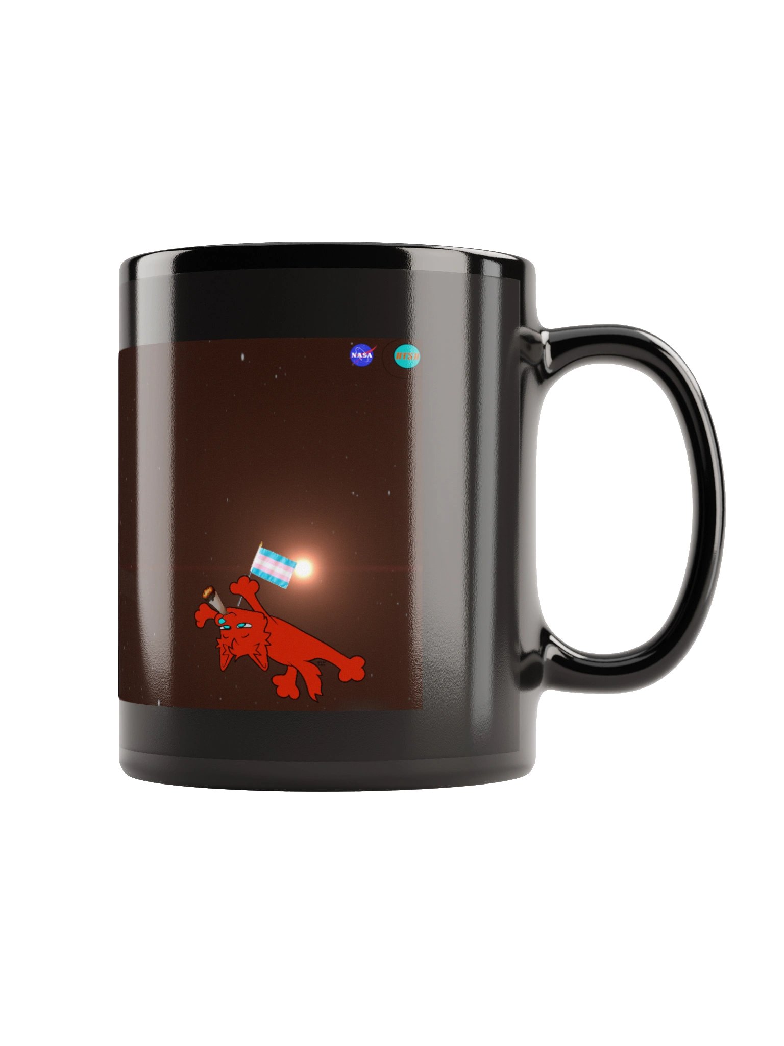 BT Presents: Artemis II Coffee Mug: Crescent Earth product image (3)