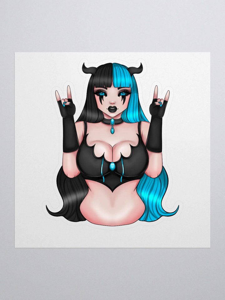 Metal Mermaid Sticker product image (1)