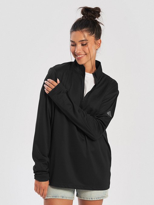 Photo showing Adidas Lightweight Quarter-Zip Pullover